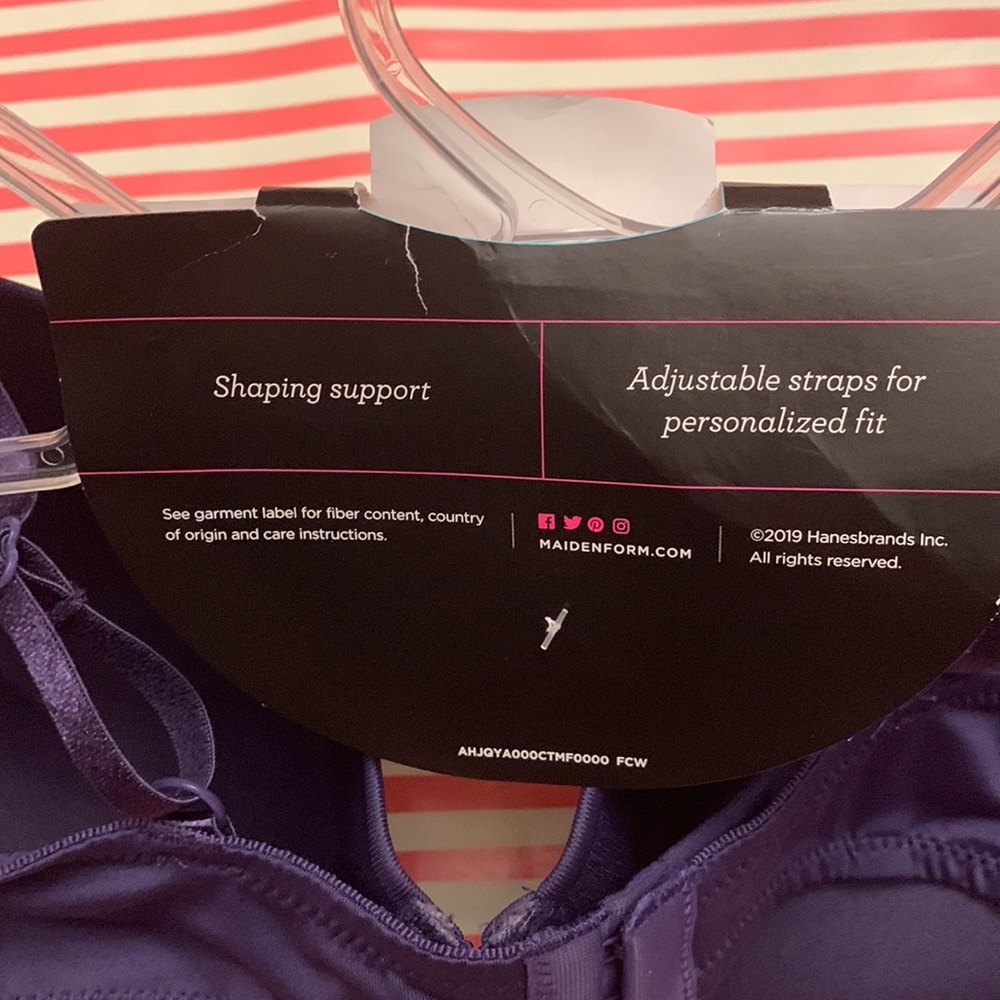 Maidenform 36C T-Shirt Bras 2pk Bundle - Picture 8 of 10